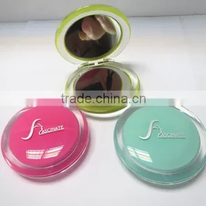 . Double Sided Round Pocket Makeup Mirror thumbnail-5