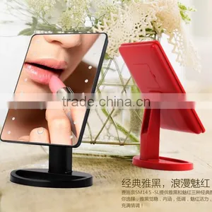 Makeup Cosmetic Bed Room Mirror "Touch Screen" LED Light Adjustable thumbnail-3