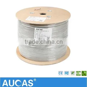 Cat5e 4 Pair Net Work Cable Cat6 2 Pair FTP UTP Twisted Network Cable Light Gray Color thumbnail-1