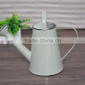 Enamel Metal Watering Can thumbnail-1
