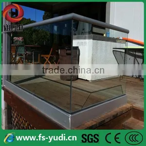 Stainless Steel Glass Indoor Balcony Railing thumbnail-4