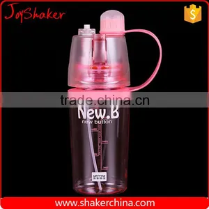 400ML Fashion Design BPA Free Plastic Water Bottle With Spray thumbnail-3