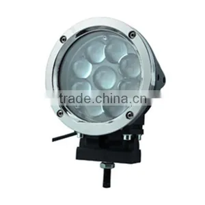 5.5 Inch 45W Led Work Light 5-1/2 Inch Spot/ Flood Beam 3800LM 12V IP68 Jeep Truck Driving Lamps for Off-Road SUV ATV 4WD 4X4 thumbnail-2