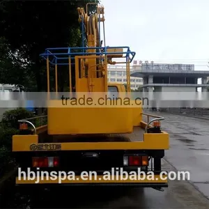 Professional Product 16M NEW Dongfeng Hydraulic Lift Platform Truck thumbnail-4