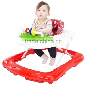 Baby Walker Musical Activity Play Tray Adjustable Height thumbnail-1