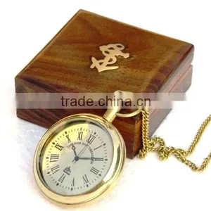 Solid Brass Nautical Gift Compass - Ship Time Keeper Pocket Compass 13506 thumbnail-1