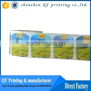 Hot Sale Promotional Honey Bottle Adhesive Label, Sweet Bee Honey Sticker thumbnail-1