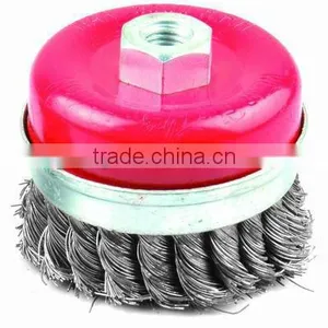 Knotted Wire Cup Brush thumbnail-1