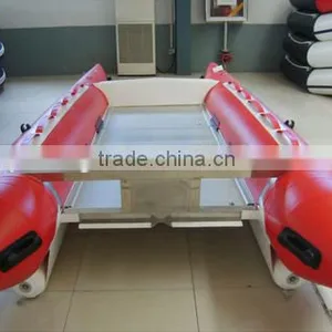 (CE) 14ft Inflatable High Speed Catamaran Boat for Sale thumbnail-3