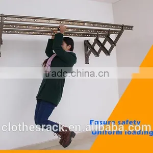 Ceiling Mounted Clothes Drying Rack With Oxidation Acid Polishing Surface Treatment thumbnail-4