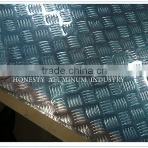High Quality 5052 5754 5083 H32 H34 H36 Aluminum Checker Plate for Check thumbnail-5