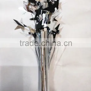 40cm High PET Silver Five-pointed Star Tree National Day Centerpiece Decoration thumbnail-6