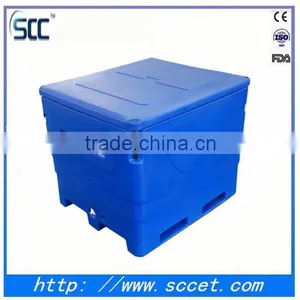 Plastic Fish Cooler Box, Plastic Cool Boxes to Store Fish thumbnail-1