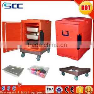 Mobile Food Carts in Kitchen Equipments for Restaurants Food Warmer PU Insulation Box thumbnail-1
