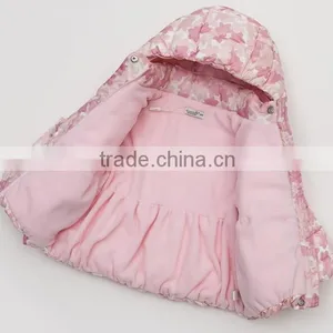 2015 High Quality Baby Thick Hooded Jacket for Winter thumbnail-3