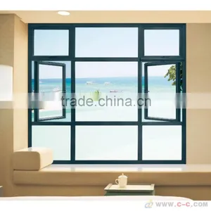 PVC Window System/Half Finshed Window/Double Seal Window thumbnail-1