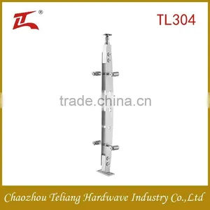 Factory Tempered Glass Railing Balcony Stainless Steel Railing Design thumbnail-1