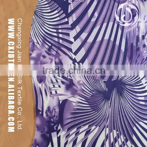 Fashion Woven Women Garment 100% Spun Rayon Printed Fabric thumbnail-1