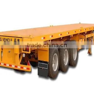 SINOTRUK HOWO Flatbed Trailer With Container Lock thumbnail-1