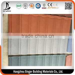 SGB Stone Coated Steel Roof Tile/Aluminum Zinc Steel Roofing Tiles thumbnail-5