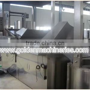 Advanced Automatic Peanut Frying Production Line High New Type Nut Fryer thumbnail-4
