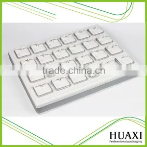 2016 Hot Sale White Leather Jewelry Display Tray Necklace Tray thumbnail-5