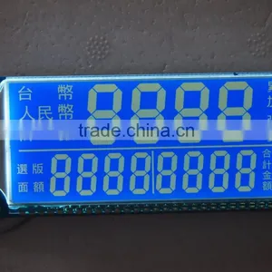 Negative White Symbol Character Money-counting Machine Lcd Display thumbnail-1