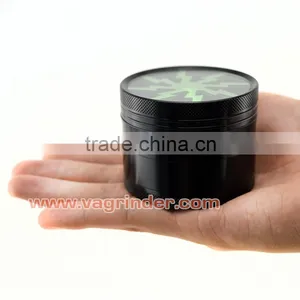 CNC Sharp Teeth Herb Grinder Red Lightning Herb Grinder thumbnail-6
