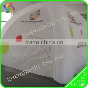 4 Legs CE Trade Event White Dome Inflatable Tent thumbnail-4