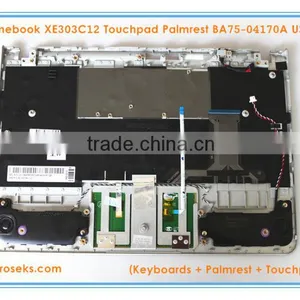 Topcase Keyboard for Chromebook XE303C12 Touchpad Palmrest BA75-04170A thumbnail-3