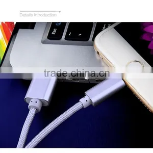 Braided 8pin Fast Charging Usb Cable and Data Transfer for Ios thumbnail-6