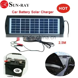 15V 3W Portable Power Solar Panel Battery Charger For Car Boat Motorcycle 2016 thumbnail-1