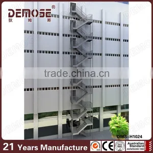 Exterior Aluminum Straight Stair Design thumbnail-1