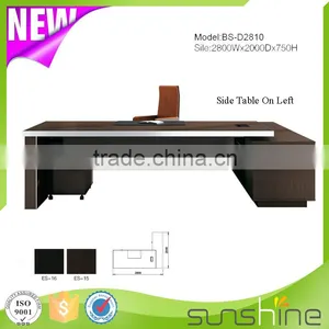 Good Quality Office Desk Executive Office Table Design BS-D2810 thumbnail-4