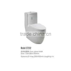 Golden Supplier Cheap Price Siphonic Dual Flush Water Closet ET232 thumbnail-1
