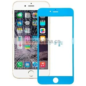 Wholesale High Quality Front Screen Glass Lens For IPhone 6 Plus Blue thumbnail-1