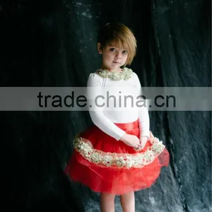 Casual Flowers Girl Dress Pattern Party Wholesale Sleeveless Tulle Lace Flower and Sation Flower Girl Dress Flower Girl Dress thumbnail-4