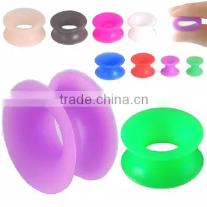 Colorful Wholesale Fashion Body Jewelry Custom Silicone Ear Plugs thumbnail-1