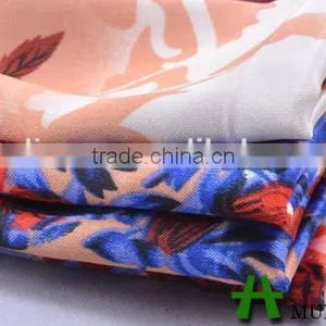 Shaoxing Mulinsen Textile Soft Handfeeling 100% Polyester Twist Satin Fabric Print thumbnail-3