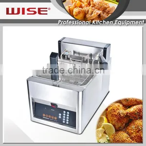 2016 Hot Sale Commerical Electric Automatic Basket Lift 12L Countertop Deep Fryer thumbnail-5