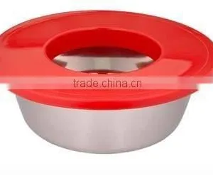 Standard Feeding Bowl With (Anti Splash With Coloured Ring) thumbnail-1