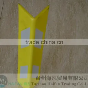 EVA Yellow Corner Guard Reflective for Parking Lot Safety/600mm EVA Drywall Corner Guard/high Visibility Plastic Corner Guard thumbnail-4