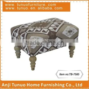 Small Sitting Stool,Shoe Chair,Gourd Legs,TB-7585 thumbnail-1