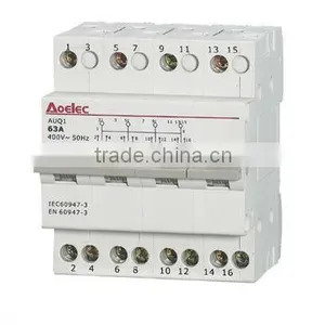 AUQ1 Din Rail Mounting 32A Electrical Changeover Switch thumbnail-1