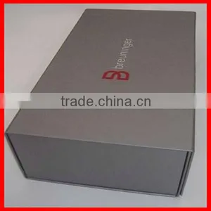 Black Magnetic Paper Collapsible Box For Gift thumbnail-1