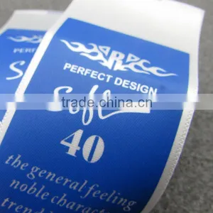 Thick Satin Tape Customized Care Labels For Garment thumbnail-2