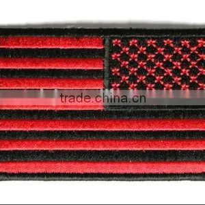USA Small Flag Patch With Hook and Loop Backing thumbnail-2