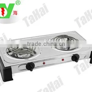 Stainless Steel Two Burner Electric Stove Top Electric Stove Specification thumbnail-1