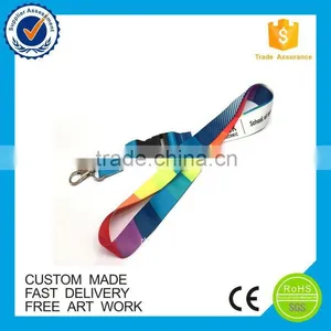 2016 Colorful Cheap Custom Lanyards no Minimum Order thumbnail-1