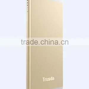 Trusda Custom Li-polymer 5000mAh Power Bank Dual Port Mobile Phone Charger With 4 LED Indicators thumbnail-2